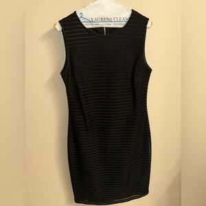 Calvin Klein Black Sleeveless Dress